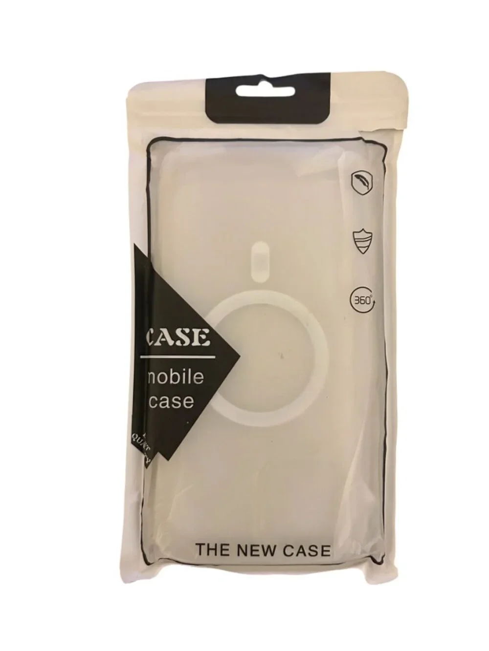 Clear Magnetic Phone Case w/ Screen Protector